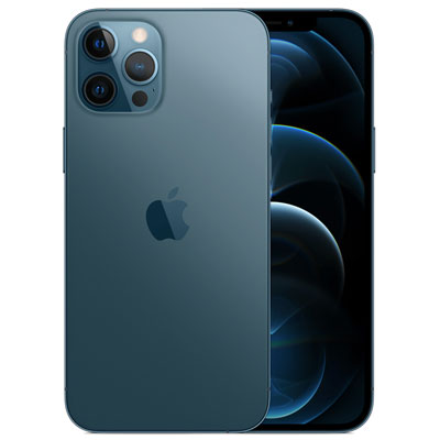 【中古】iPhone12 Pro Max A2410 (MGCX3J/A) 128GB パシフィックブルー 【国内版SIMフリー】 Apple スマホ スマートフォン 当社3ヶ月間保証 送料無料 携帯少年