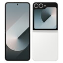 Galaxy Z Flip6 5G SIngle-SIM SM-F741Q ホワイト【RAM12GB/ROM256GB 国内版SIMフリー】 SAMSUNG 当...