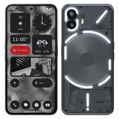 Nothing Phone(2) Dark GreyRAM12GB/ROM512GB  SIMե꡼ Nothing Technology 3ݾ  Ӿǯ