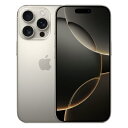 iPhone16 Pro Max A3295 (MYWU3J/A) 1TB ナチュラルチタニウム【国内版 SIMフリー】 Apple 当社6ヶ月保証 未使用 【...