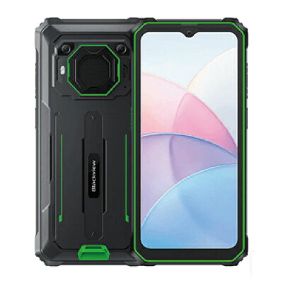 Blackview BV6200 グリーン【RAM4GB/ROM64GB グローバル版SIMフリー】【ACアダプタ欠品】 Blackview 当社6ヶ月保証 未使用 携帯少年