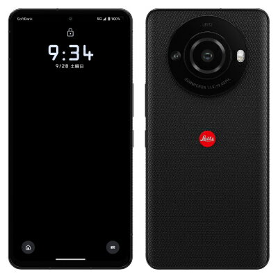 LEITZ PHONE3 LP-03 Leica black【SoftBank版 SIMフリー】 SHARP 当社3ヶ月間保証 中古 携帯少年