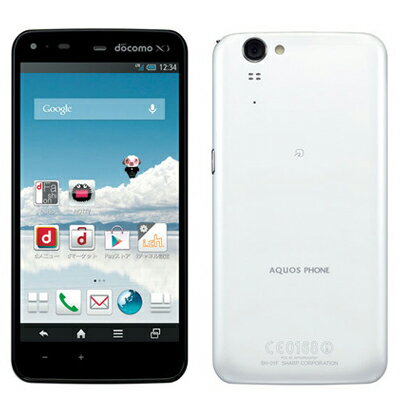 docomo AQUOS PHONE ZETA SH-01F White 中古 スマホ 白ロム 本体中古 AQUOS PHONE ZETA SH-01F W...