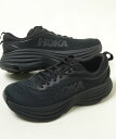 HOKA ONE ONE M BONDI 8 ホカオネオネ メンズ ボンダイ 8 ブラック 黒 メンズ スニーカー 1123202