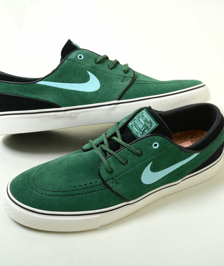 NIKE SB ZOOM JANOSKI OG+ メンズ スニーカー グリーン ブラック dv5475-300