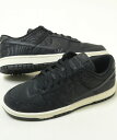 NIKE DUNK LOW RETRO PRM ナイキ ダンク ロウ レトロ PRM ブラック 黒 メンズ スニーカー dv7211-001