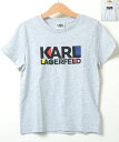 y104-114zKarl Lagerfeld Kids T-shirt J[K[tFh eB[Vc zCg O[  KIDS LbY q jZbNX j̎q ̎q z25226 quh nCuh nCNIeB