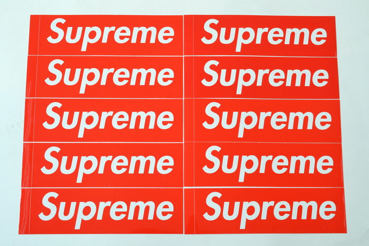 10枚セット 定番★Supreme シュプリー