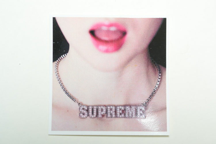 Supreme Necklace Sticker シュプリーム ネックレス ステッカー