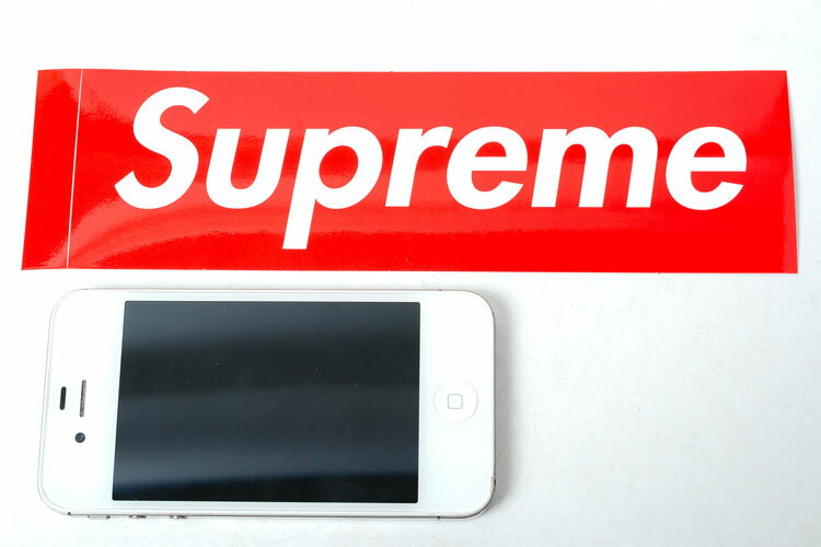 Supreme sticker box logo シュプリーム ステッカー　ボックスロゴ RED★