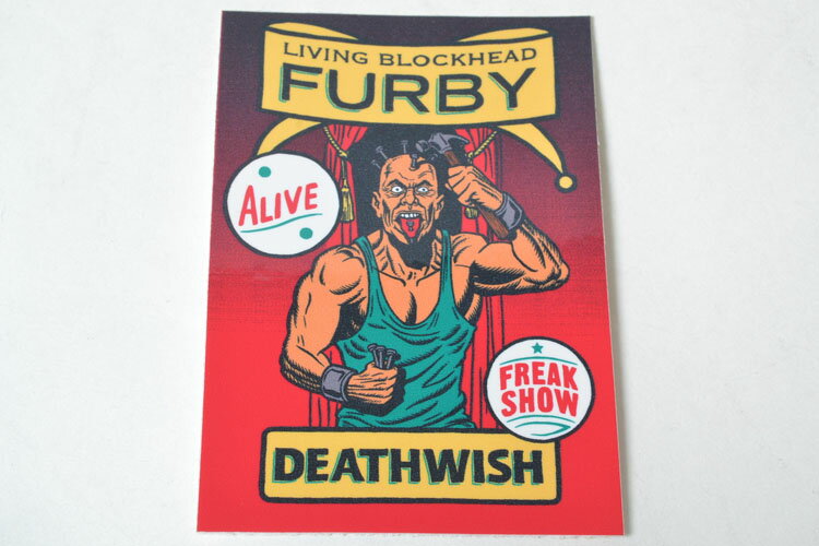 DEATH WISH STICKER ǥå  ƥå