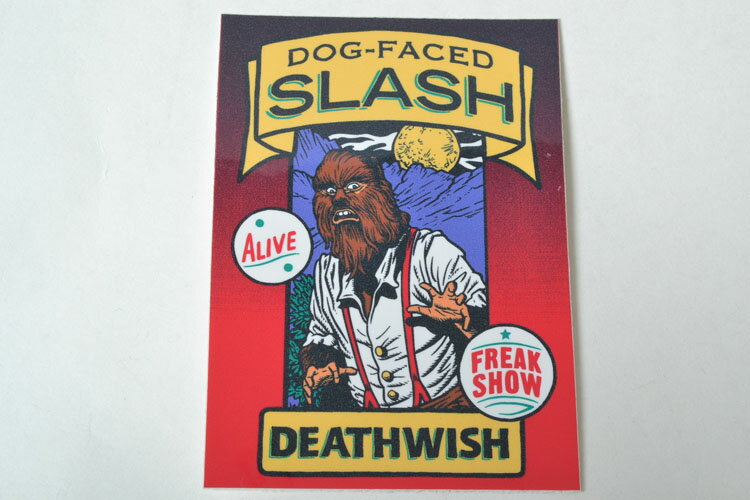 DEATH WISH STICKER デスウィッシュ スケート ステッカー 1