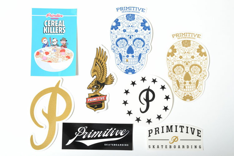 Primitive STICKER プリミティブ スケート ステッカーセット