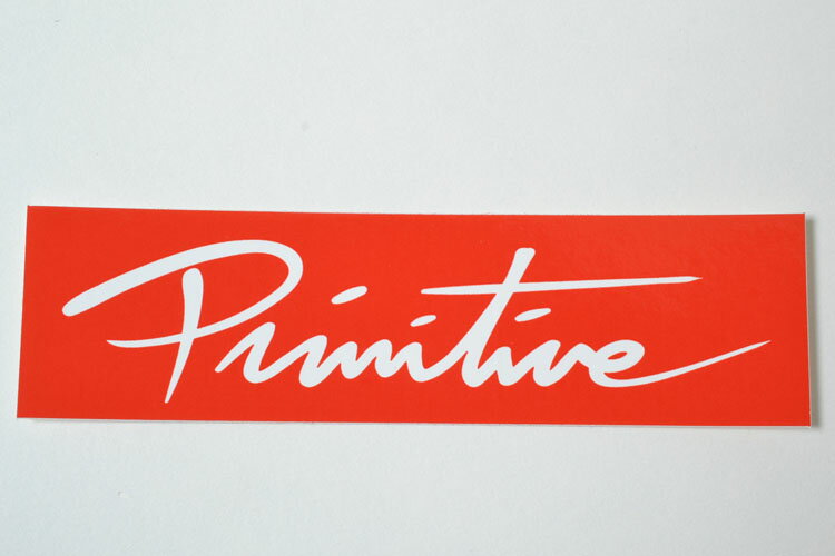 Primitive Sticker プリミティブ スケート ステッカー レッド