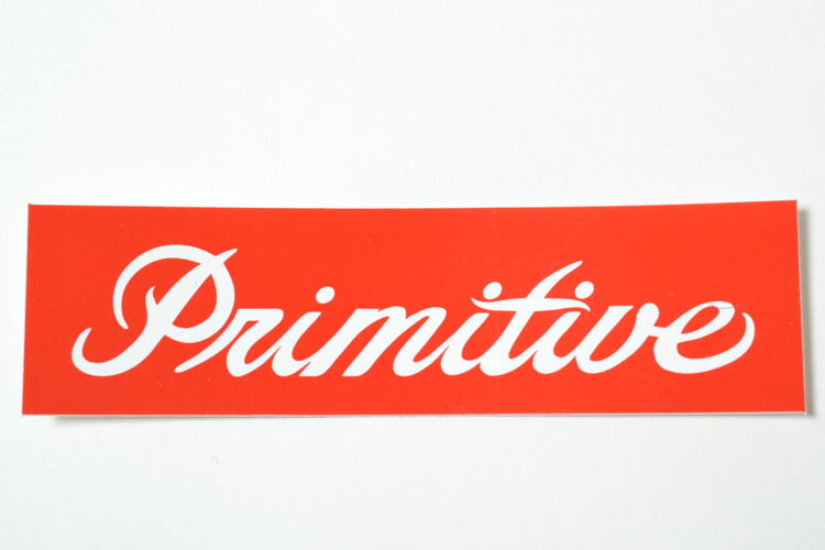 Primitive Sticker プリミティブ スケート ステッカー レッド 1