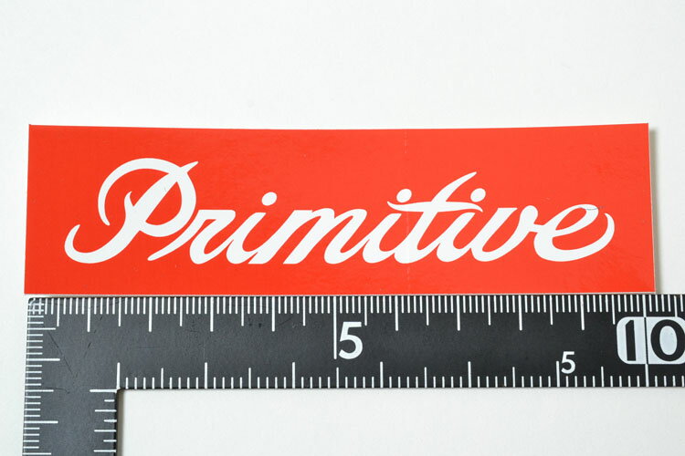 Primitive Sticker プリミティブ スケート ステッカー レッド 2