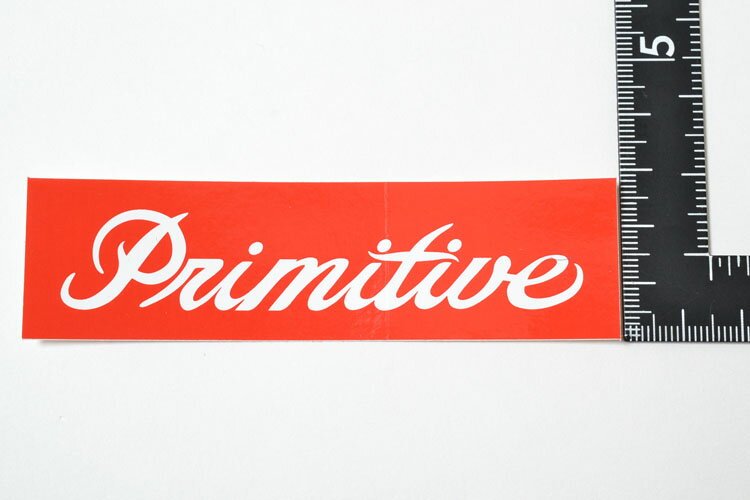 Primitive Sticker プリミティブ スケート ステッカー レッド 3