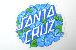 SANTACRUZ STICKER サンタクルズ ステッカー ハイビスカスブルー