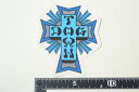 DOGTOWN BLUE CROSS LOGO STICKER hbO^E XebJ[ u[