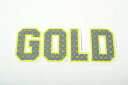 GOLD WHEELS ゴールド STICKERステッカー イエロー