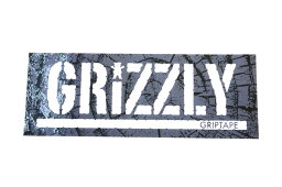 Grizzly Griptape sticker グリズリー グリップテープ ロゴ ボックス ステッカー ブラック