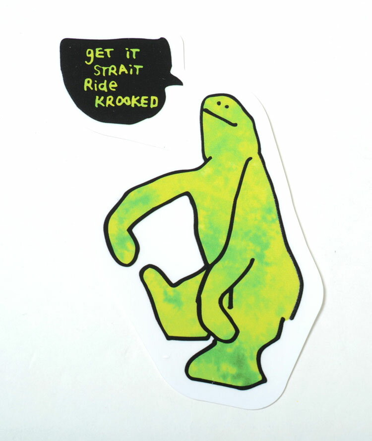 KROOKED STICKER å 륭å  ƥå ꡼