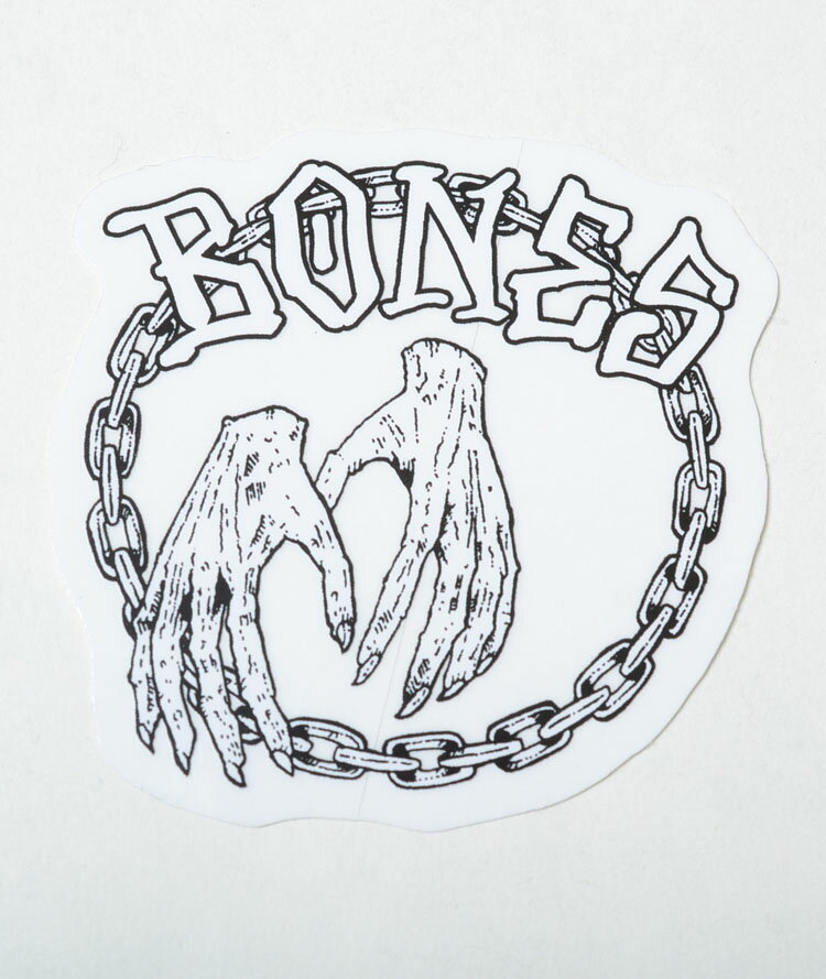 BONES STICKER ボーンズ スケート ステッカー チェーン ハンド 1