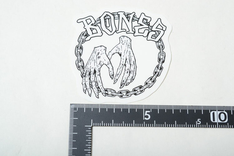 BONES STICKER ボーンズ スケート ステッカー チェーン ハンド 2