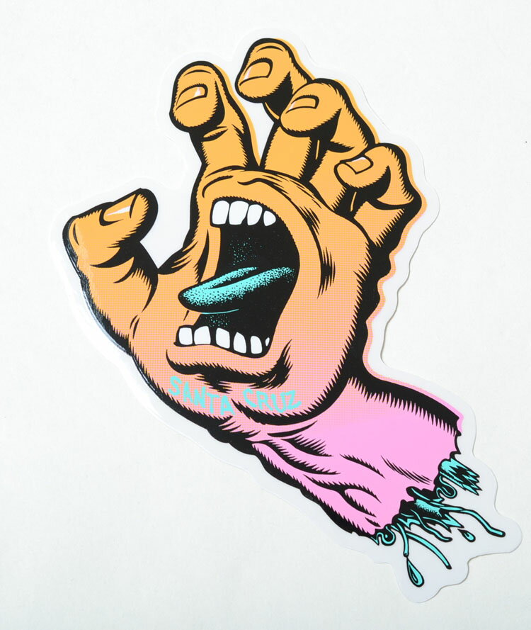   SANTACRUZ STICKER 󥿥륺 ƥå Screaming Hand ꡼ߥ󥰥ϥ 