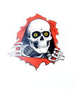 Powell Peralta Ripper Skateboard Sticker 覗きボーンズ ステッカー ドクロ