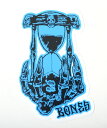 BONES STICKER ボーンズ ステッカー ライトブルー ドクロ