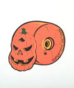 SUPER TOXIC URETHANE STICKER スーパー トキシック ウラセン ステッカー オレンジ パンプキン