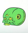 SUPER TOXIC URETHANE STICKER スーパー トキシック ウラセン ステッカー ライトグリーン