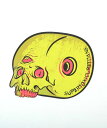 SUPER TOXIC URETHANE STICKER スーパー トキシック ウラセン ステッカー イエロー