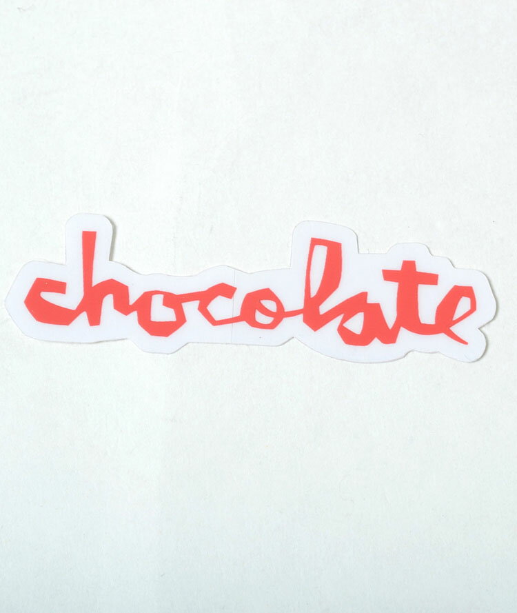 CHOCOLATE STICKER チョコレート ステッカー レッド 小サイズ 1
