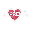 Supreme Announcing Sticker シュプリーム アナウンシング ステッカー ホワイトロゴ