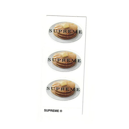 Supreme Pancakes Sticker Sheet シュプリーム ポンケーキ ステッカー シート ホワイト Supreme Pancakes Sticker Sheet シュプリーム ポンケーキ ステッカー シート ホワイト