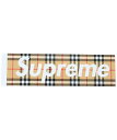 Supreme Burberry Box Logo Sticker Vv[ o[o[ {bNX S XebJ[ x[W