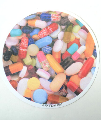 Supreme Pills Sticker シュプリーム ピルズ ステッカー Supreme Pills Sticker シュプリーム ピルズ ステッカー