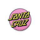 SANTACRUZ STICKER サンタクルズ ステッカー ピンクイエロー