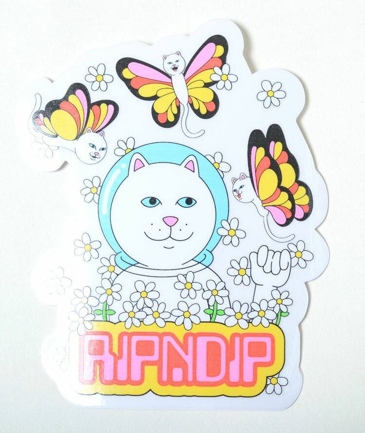 RIPNDIP STICKER リップンディップ ステッカー CAT キャット スケート ステッカー