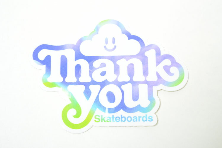 THANK YOU STICKER サンキュー ステッカー CLOUD 雲 くも