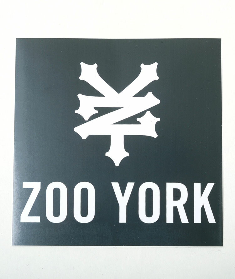 ZOO YORK ズーヨーク スケートボード ステッカー ボックスロゴタイプ