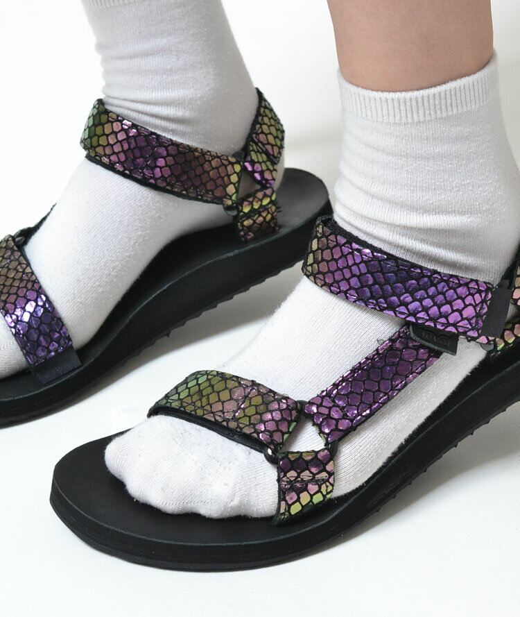 【送料無料】Teva W ORIGINAL UNIVERSAL IRIDESCENT テバ オリジナル ユニバーサル イリデセント パープル レディース サンダル sandal