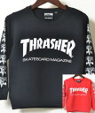 THRASHER SWEAT スラッシャー　トレーナー スエット ベビー キッズ 子供服 THRASHERロゴ誕生日 プレゼント