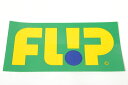 FLIP sticker フリップ ステッカー グリーン 大