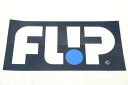 FLIP sticker フリップ ステッカー ネイビー 大