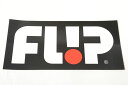 FLIP sticker フリップ ステッカー ブラック 大