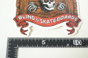 BLIND SKATEBOARDS sticker ブラインド スケートボード ステッカー ドクロ リボン 3