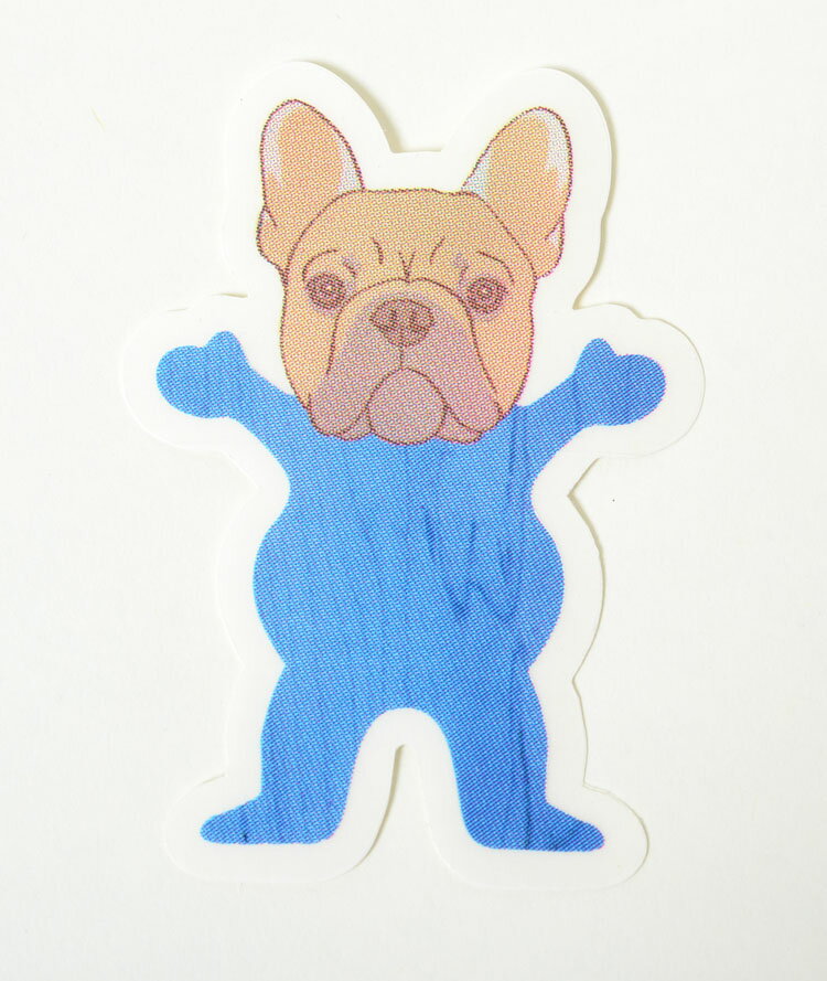 Grizzly Griptape sticker グリズリー グリップテープ ステッカー ブルドッグ